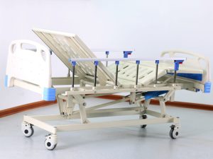 Three-Function Manual Hospital Bed (Adjustable height)