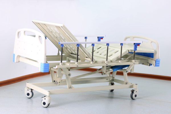 Three-Function Manual Hospital Bed (Adjustable height)