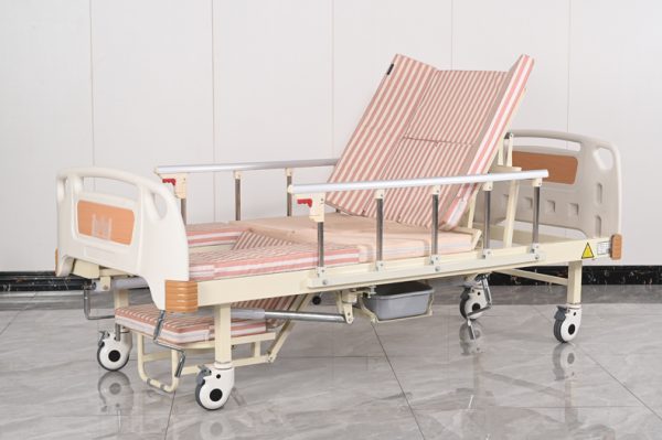 Manual Nursing Bed for Elderly & Patient Care