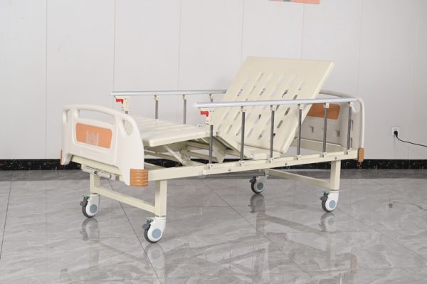 Two Function Two Crank Manual Hospital Bed - Image 6