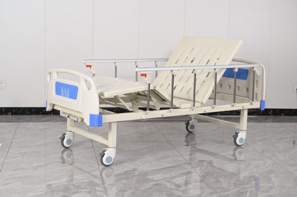 Two Function Two Crank Manual Hospital Bed - Image 5