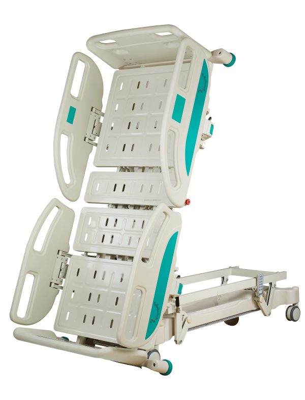 Five Function Standing Electric Hospital Bed Medical Equipment for Patient Bed