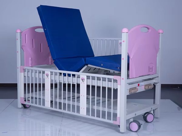 Double-Function Pediatric Manual Hospital Bed - Image 6
