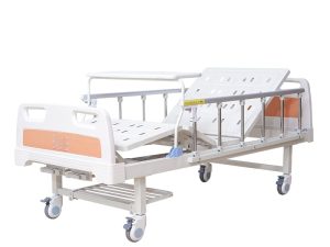Two-Function Manual Hospital Bed with Two Cranks (Dual-Crank Operation)