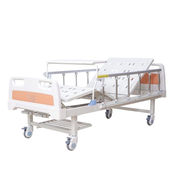 Two-Function Manual Hospital Bed with Two Cranks (Dual-Crank Operation)