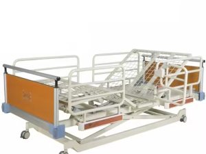 Luxury Hospital Nursing Bed  Three-Function Electric Hospital Bed  Home Care  or Elderly