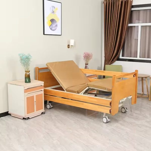 Manual Elderly Care Bed For Nursing Home - Image 3