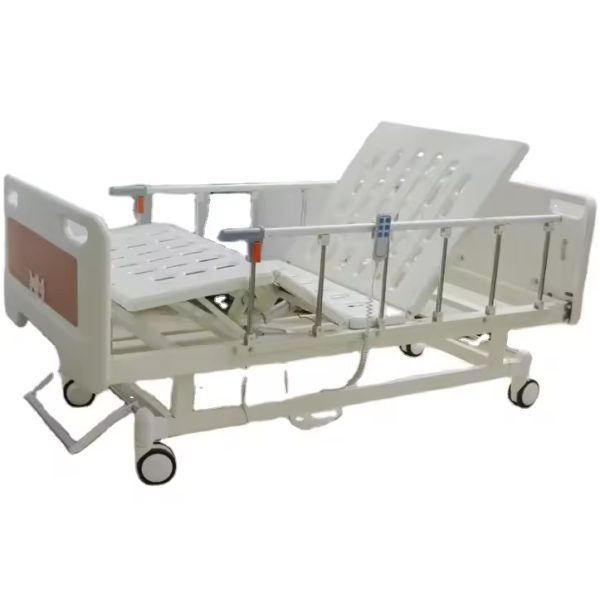 Three-Function Electric Nursing Bed with Wheels - Image 2