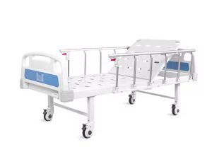 Economic Stainless Steel Hospital Furniture Price Single Function Adjustable Medical Manual Hospital Bed