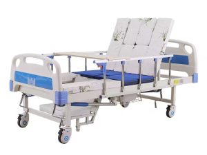 Manual Multi-Function Nursing Hospital Bed Customizable