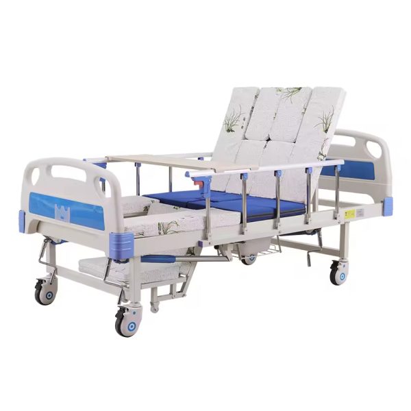 Manual Multi-Function Nursing Hospital Bed Customizable