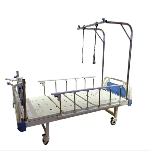 Manual Three-Function Orthopedic Traction & Rehabilitation Bed (Three-Crank Operation) - Image 2