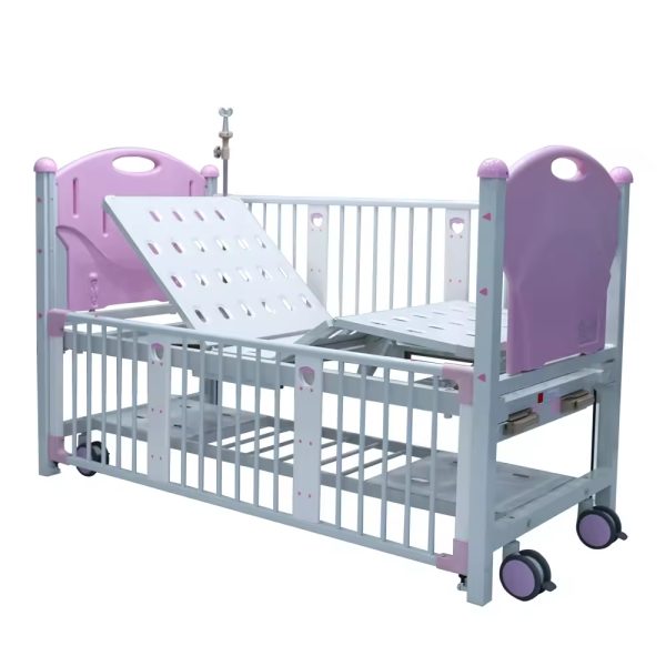 Double-Function Pediatric Manual Hospital Bed