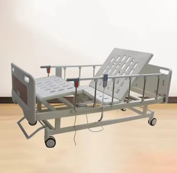 Three-Function Electric Nursing Bed with Wheels - Image 5