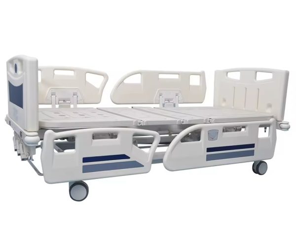 Three-Function Electric Hospital Bed with Central Brake - Image 5