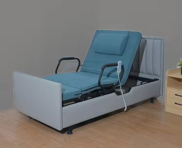 Electric Rotating Homecare Bed for the Elderly (Adjustable, Modern Design) - Image 3