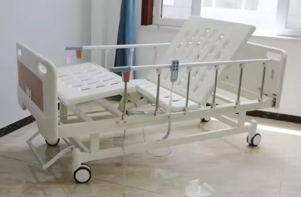 Three-Function Electric Nursing Bed with Wheels - Image 7
