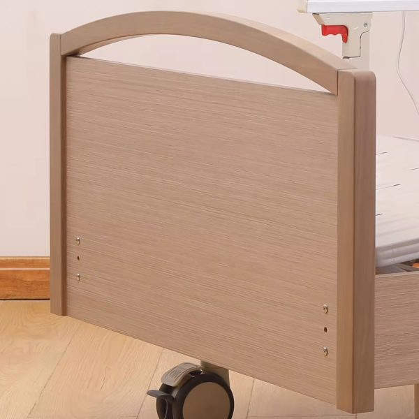 Multi-Functional Electric Home Care Nursing Bed (Three Functions + Solid Wood Accents) - Image 2