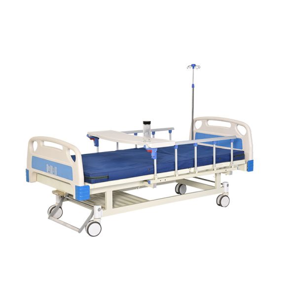 Two-Function Manual Hospital Bed with Two Cranks (Dual-Crank Operation) - Image 3
