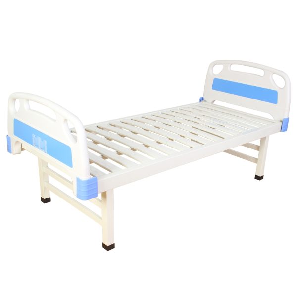 Plain Hospital Bed With ABS Head And Foot Board - Image 2