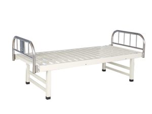 Plain Hospital Bed With Stainless Head And Foot Board